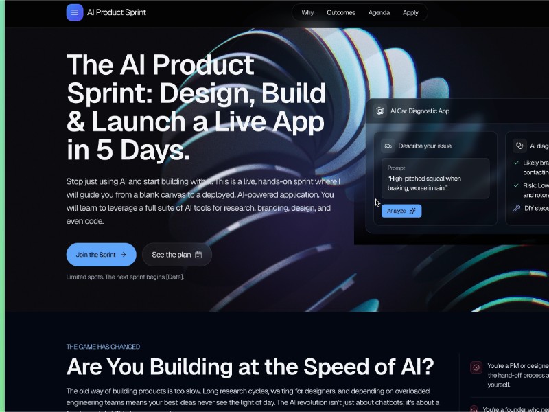 Preview for AI Application Sprint UI