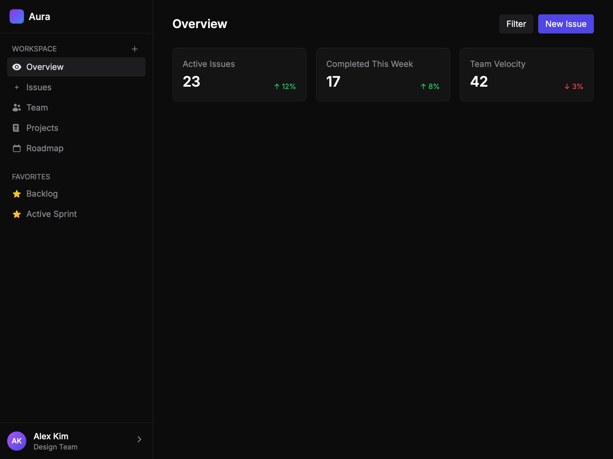 Preview for Sidebar Navigation Layout