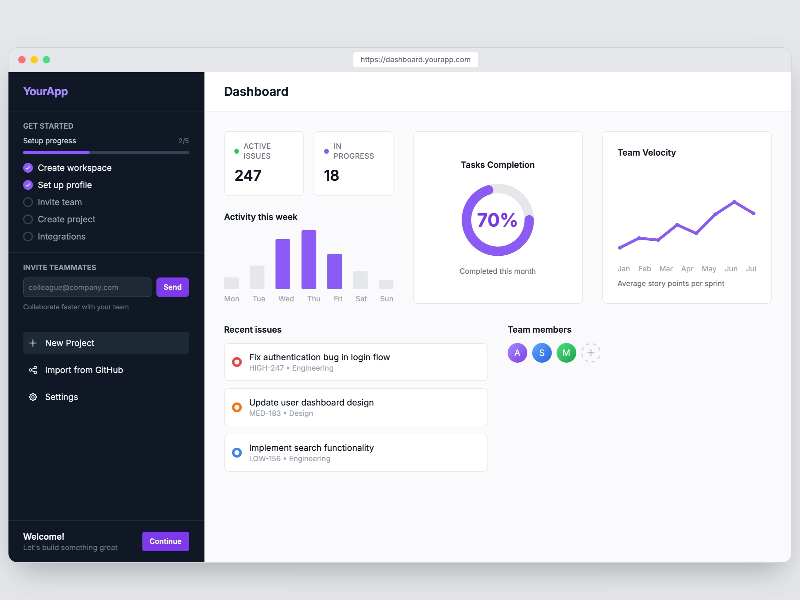 Preview for Browser-Based Dashboard Layout