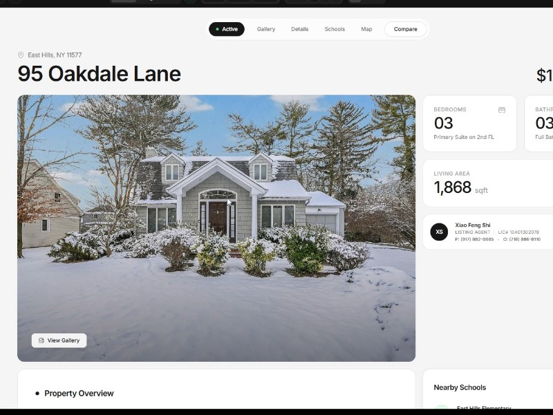 Preview for 95 Oakdale Ln Landing Page Template
