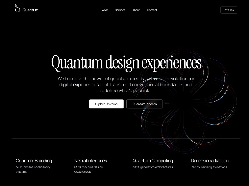Preview for Quantum Design Agency UI
