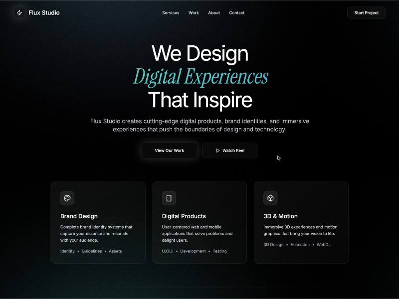 Preview for Interactive Aurora Shader Background