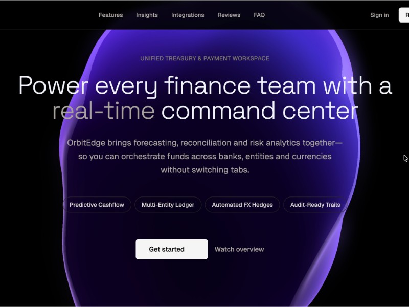 Preview for Cloud Suite Landing Page UI