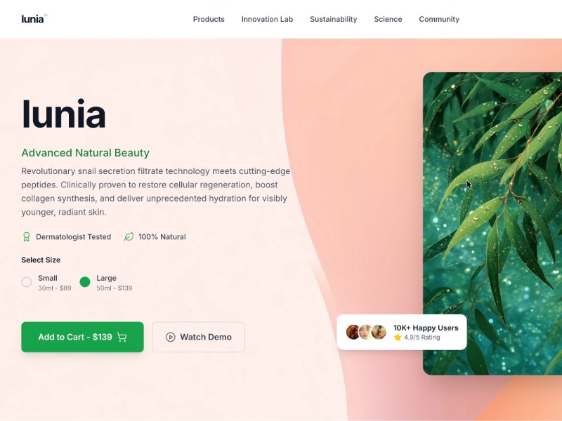 Preview for Responsive Navigation and Social Sidebar