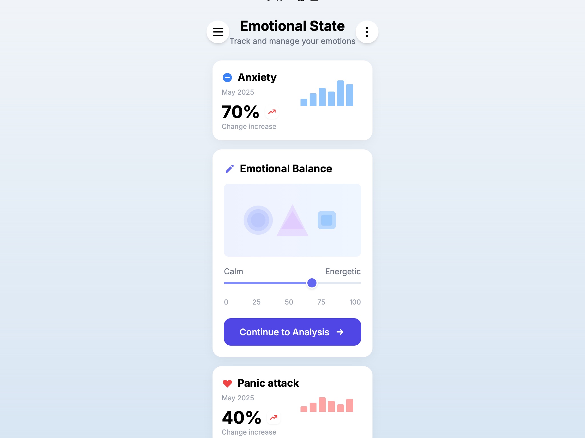Preview for Emotional State Tracking UI