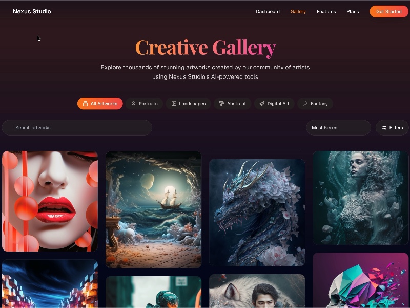 Preview for Responsive Masonry Image Gallery