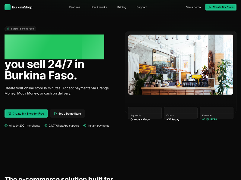 Preview for E-commerce Navigation Menu v2