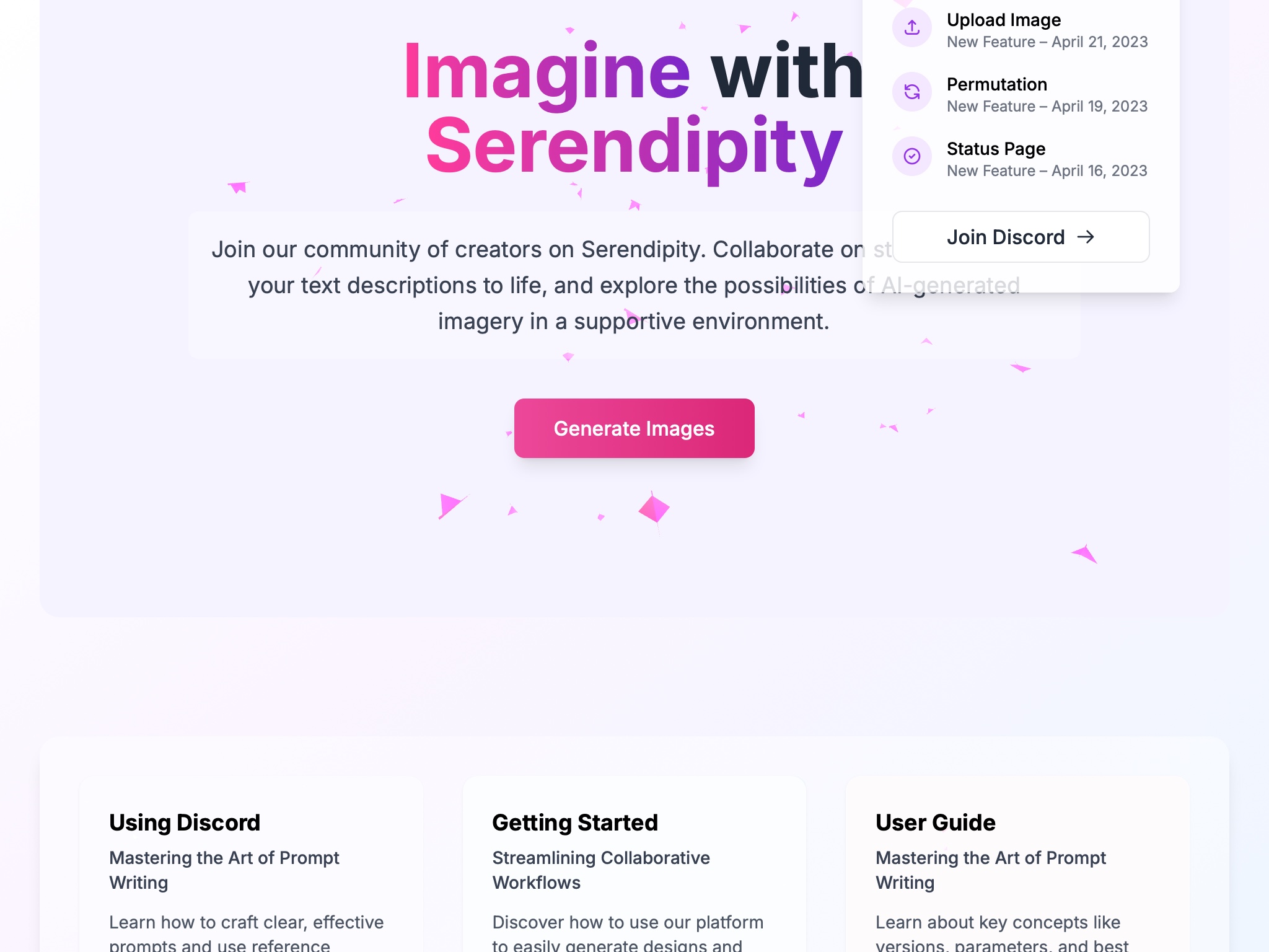 Preview for 3D Hero with Updates Panel