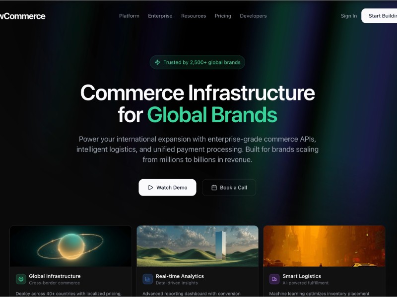 Preview for Enterprise Commerce Platform UI