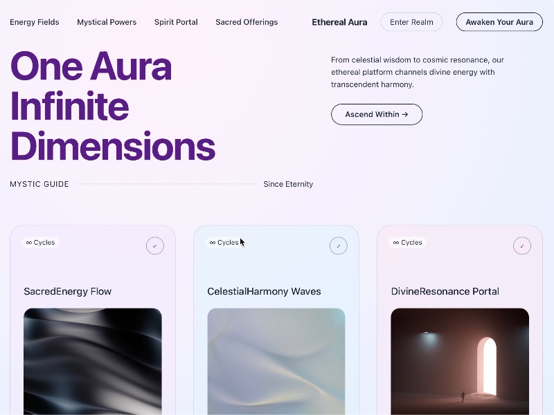 Preview for Aura Energy Portal Interface