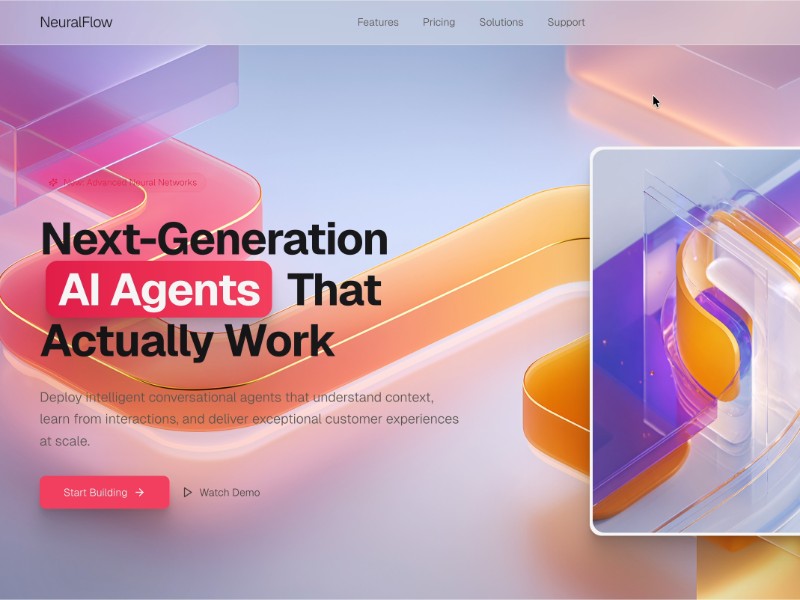 Preview for AI Agent Platform Interface