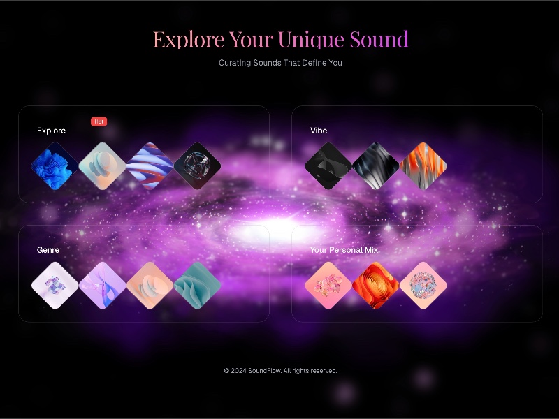 Preview for Music Exploration Interface