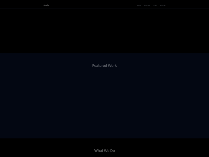 Preview for Digital Studio Portfolio Layout v2
