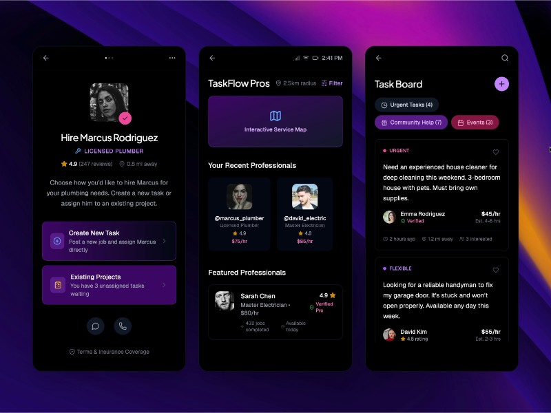 Preview for Professional Services Platform UI