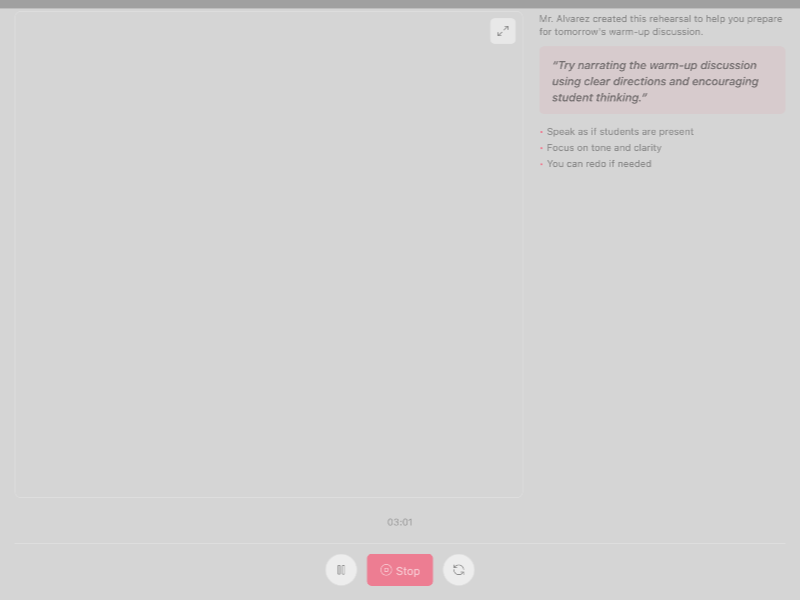 Preview for Rehearsal Session PDF Viewer v11