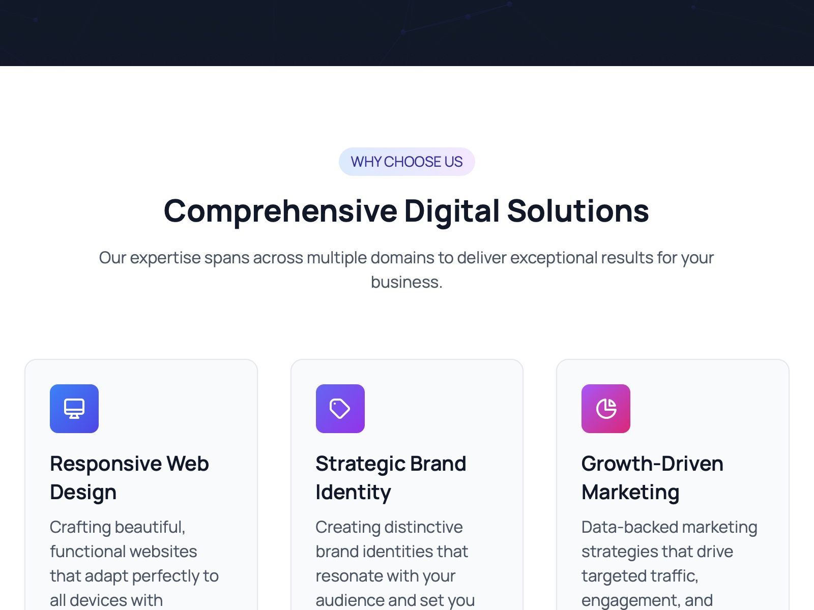 Preview for Digital Studio Landing Page