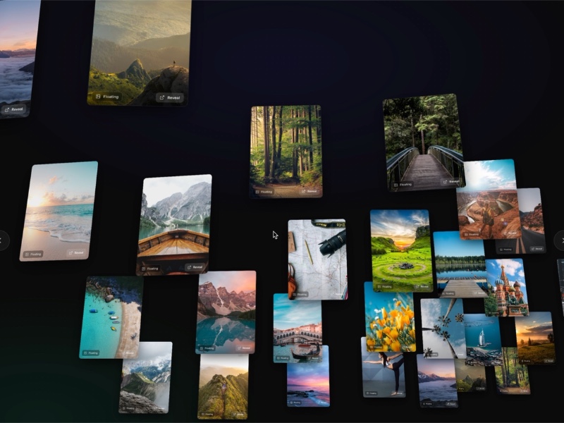 Preview for 3D Perspective Grid UI