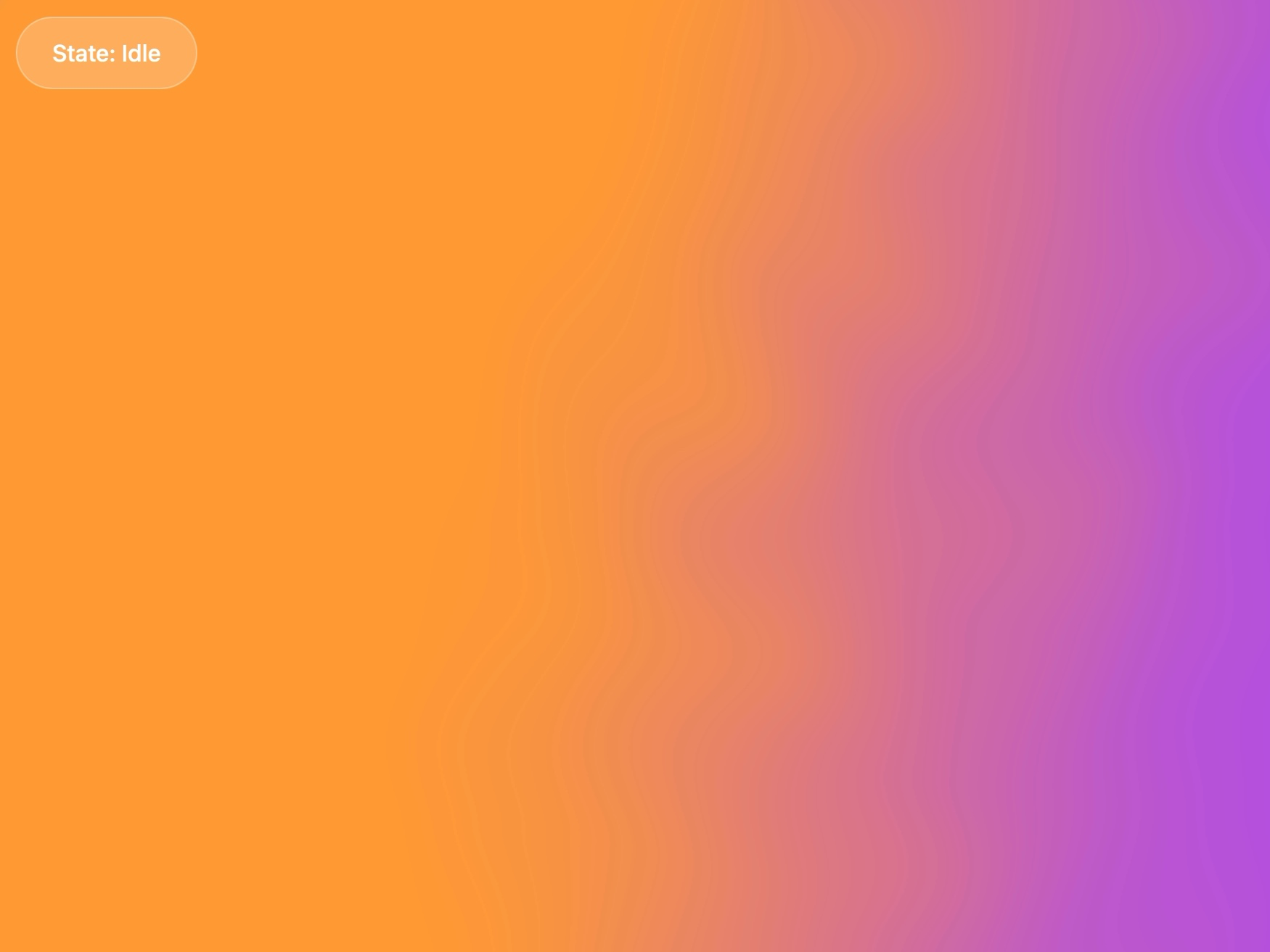 Preview for WebGL Animated Gradient Canvas