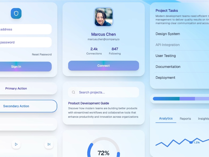 Preview for User Authentication Interface