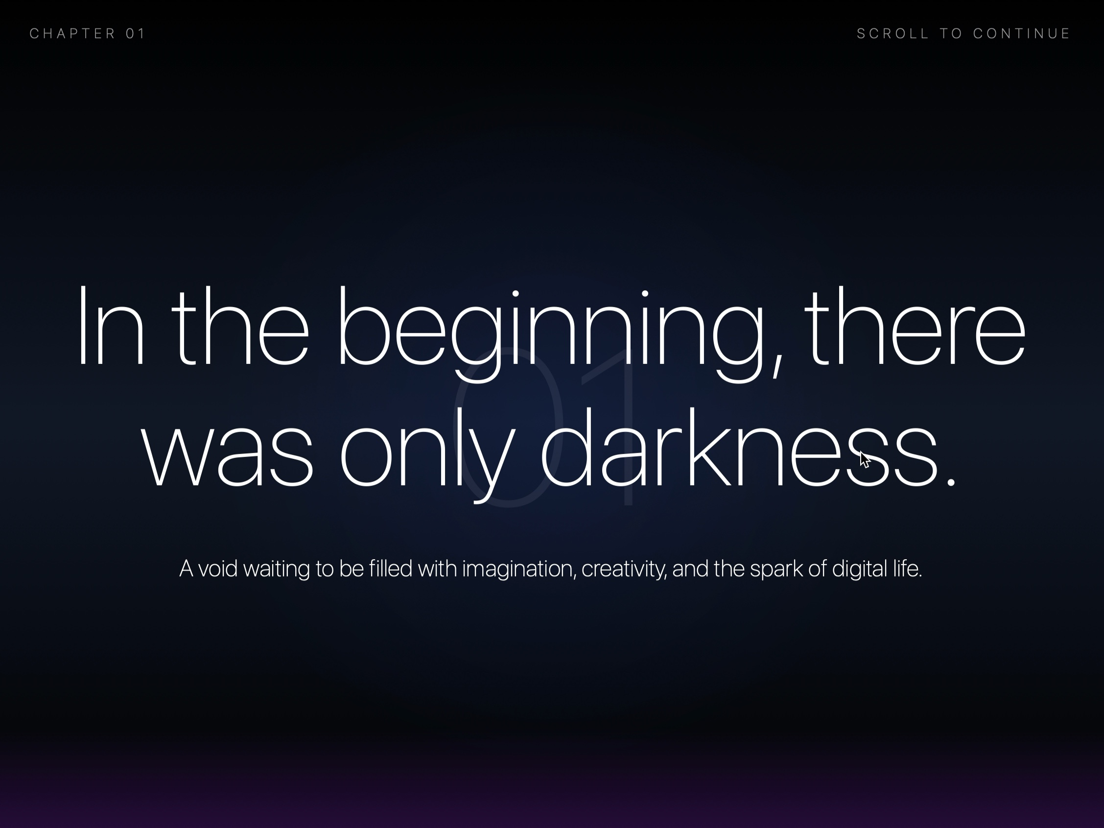 Preview for Multi-Chapter Scroll Story UI