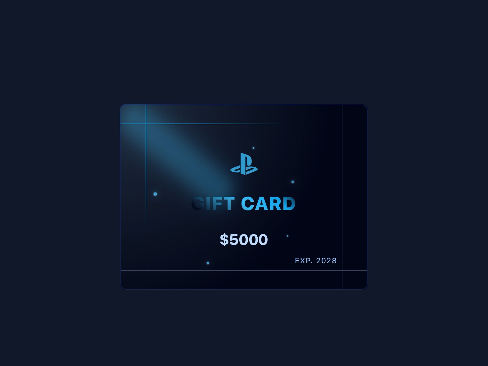 Preview for Animated Gift Card UI Component