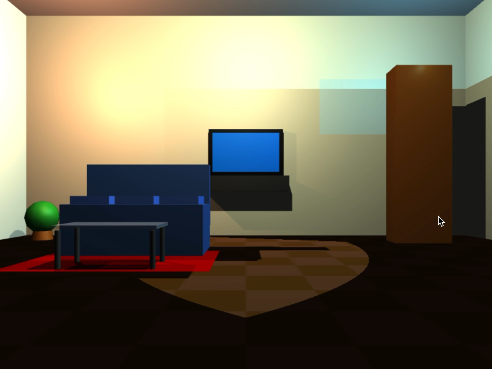 Preview for 3D Interactive House Interior