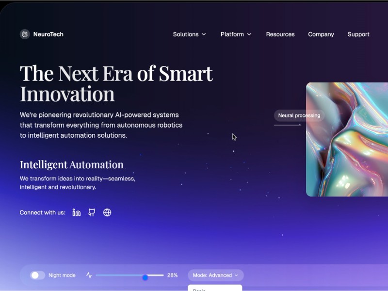 Preview for Interactive 3D Model Interface