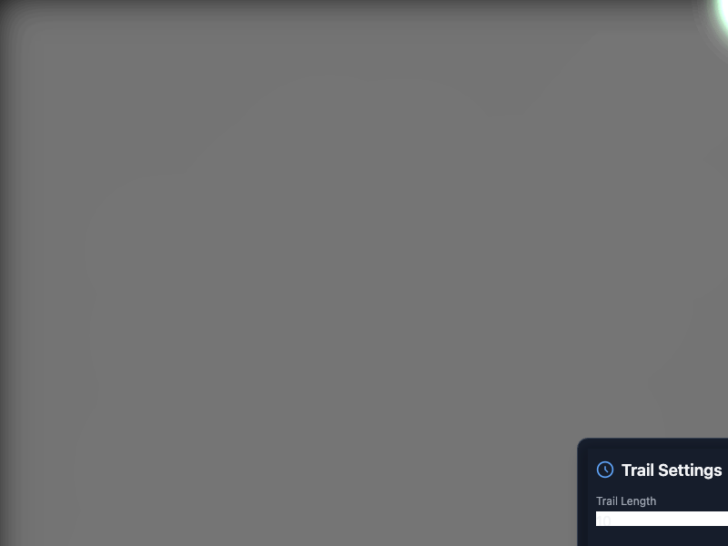 Preview for RGB Light Trail with Controls