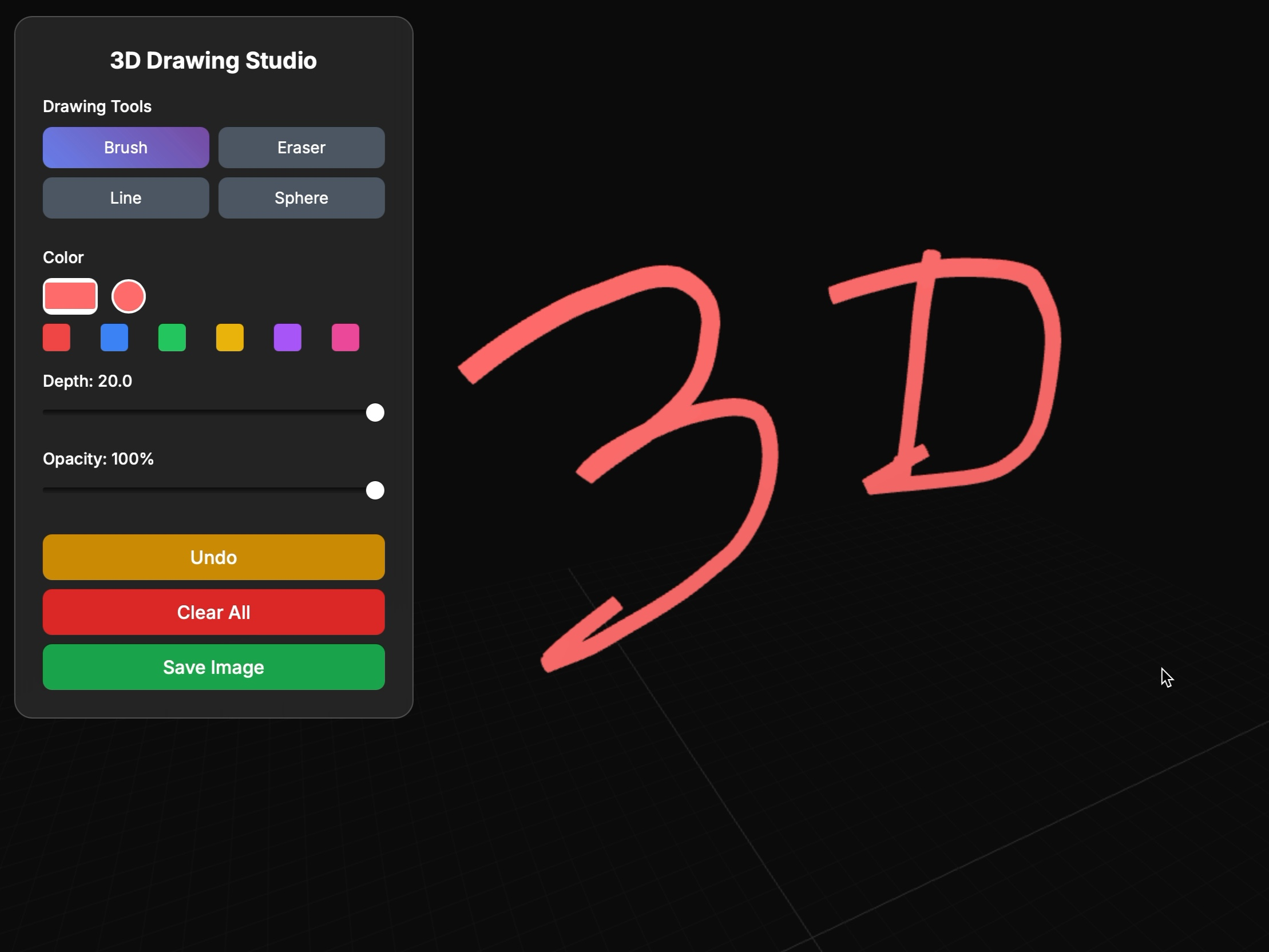 Preview for 3D Drawing and Sculpting Canvas