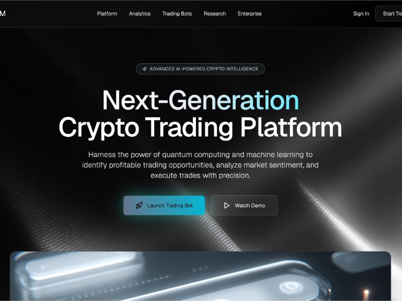 Preview for Cryptocurrency Intelligence Dashboard