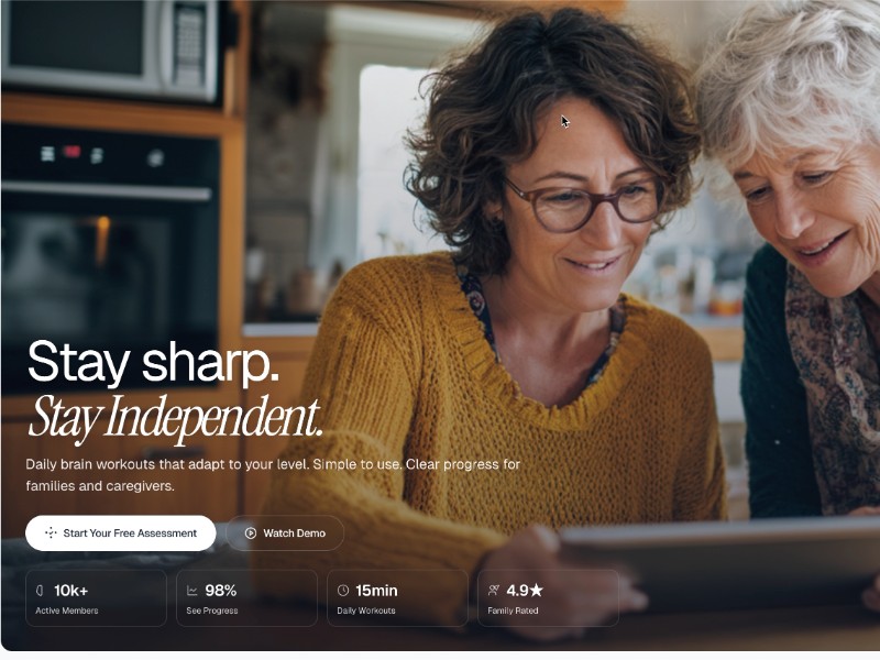Preview for MindVitality App