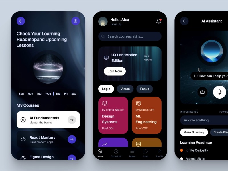 Preview for Learning Roadmap Interface