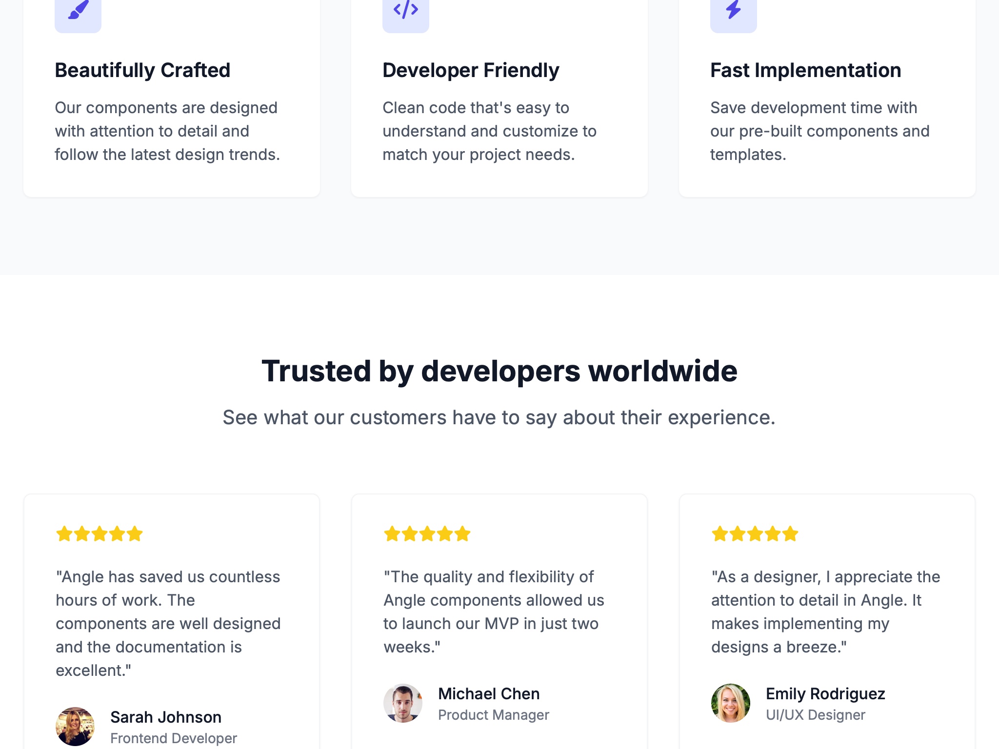Preview for SaaS UI Design System Demo