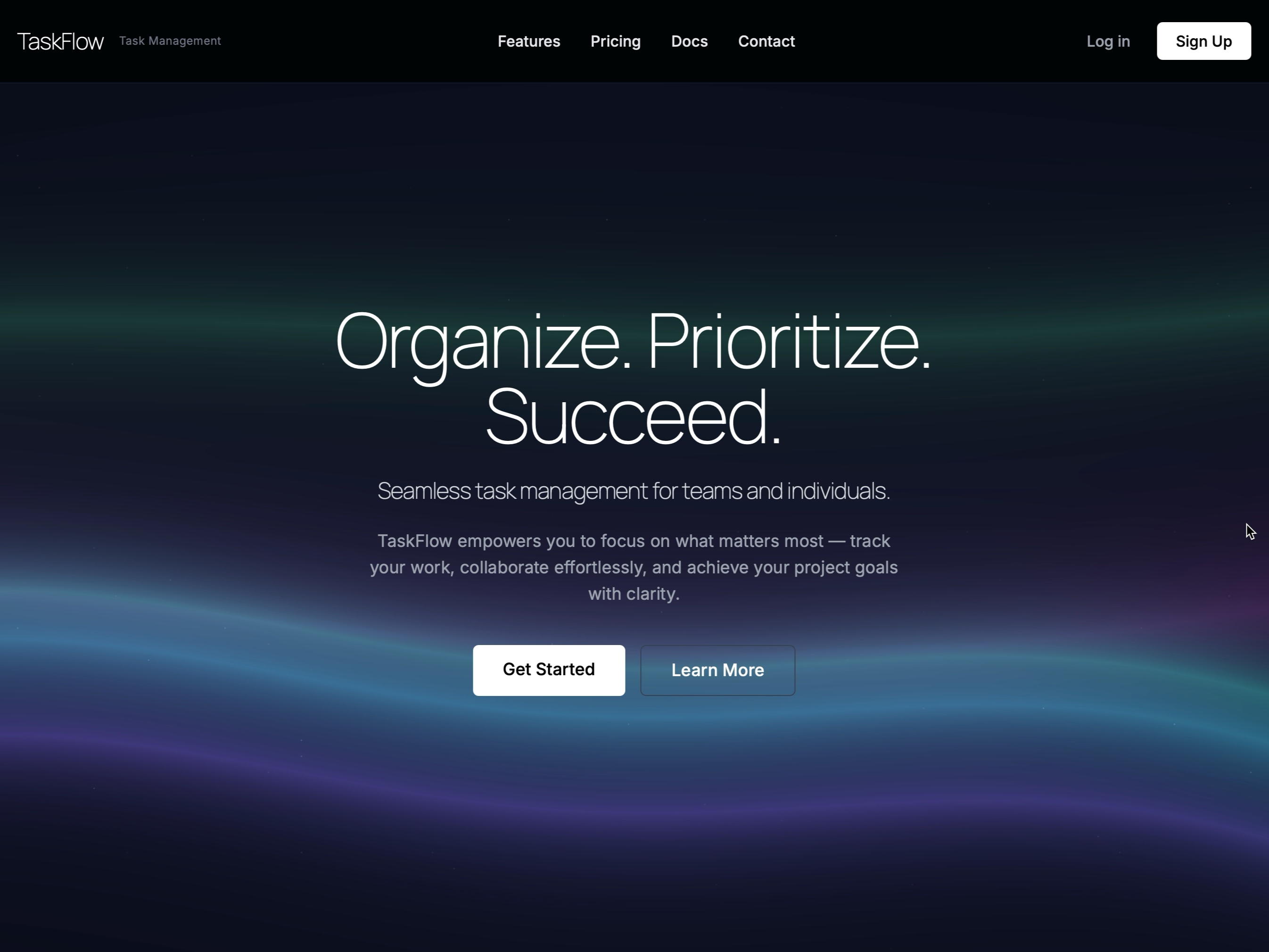 Preview for Task Management Dashboard UI