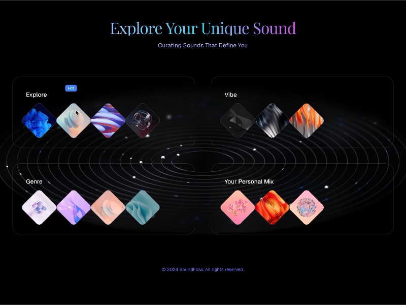 Preview for Interactive Music Exploration Grid