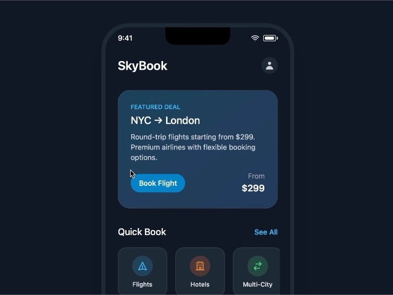 Preview for Mobile Device Frame with 3D Effects