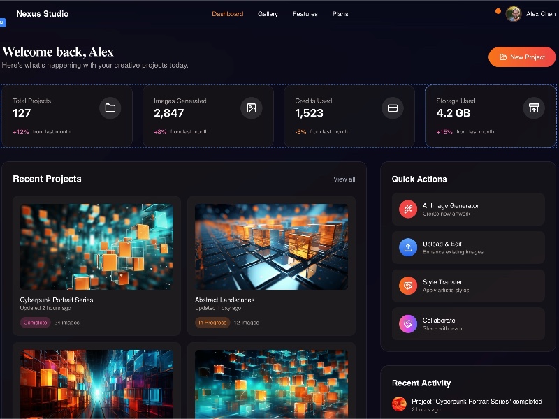 Preview for Project Management Dashboard UI