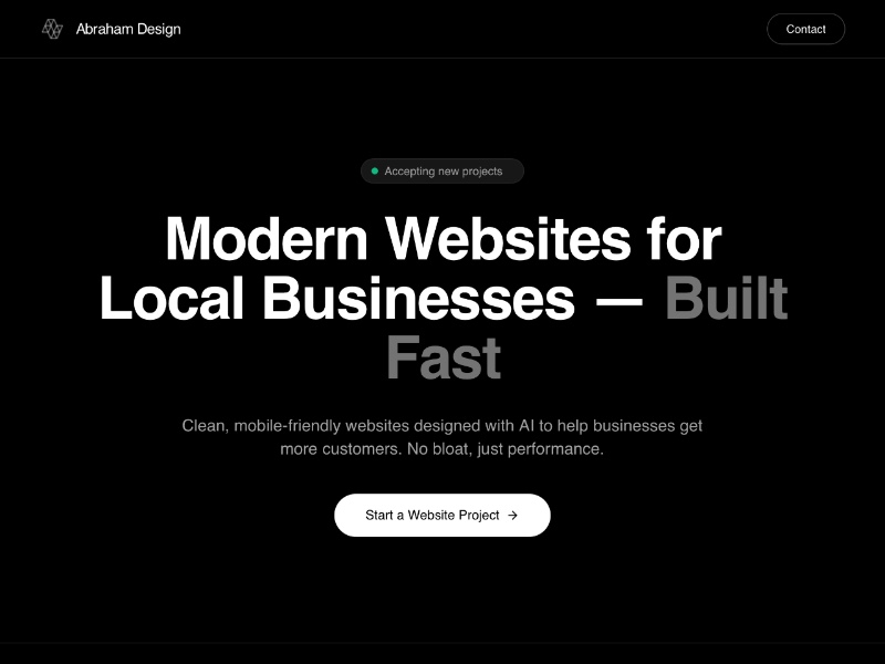 Preview for Abraham Design