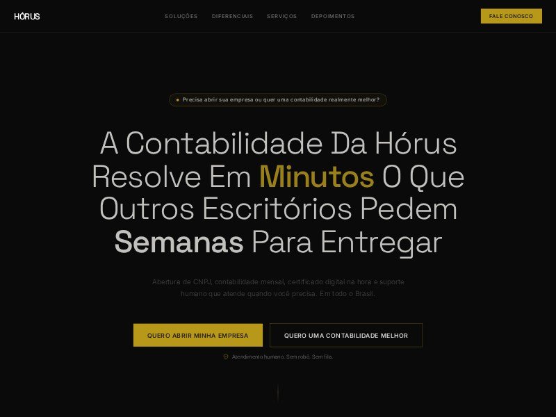 Preview for Accounting Services Landing Page Template