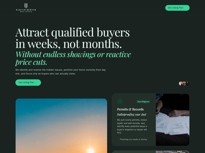 Preview for Harald Hubner Real Estate