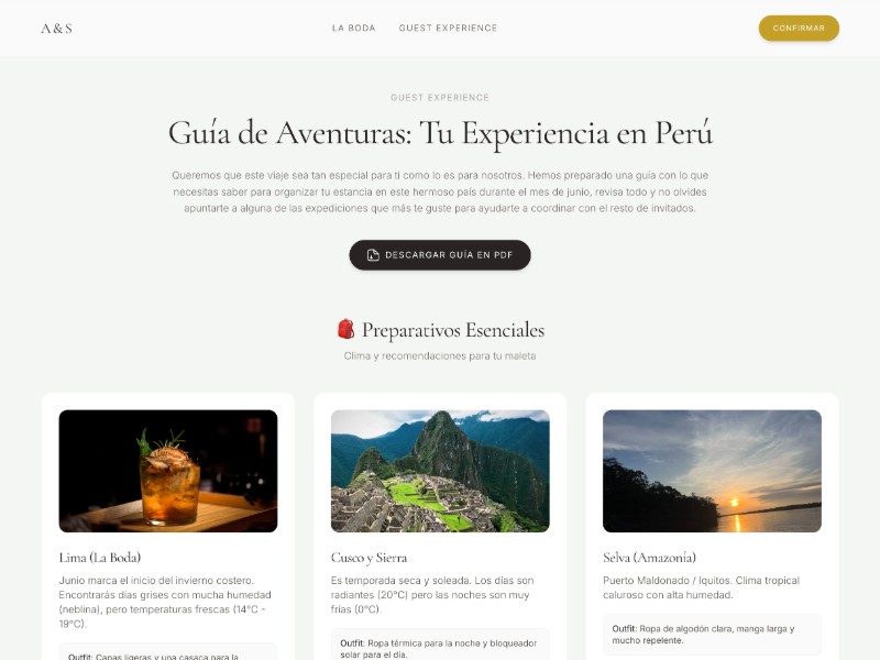 Preview for Guia del invitado