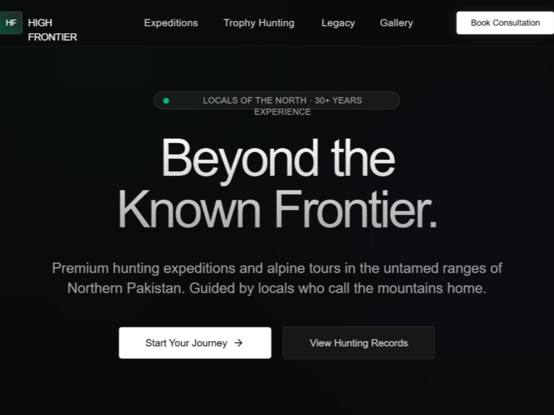 Preview for Adventure Travel Landing Page Template
