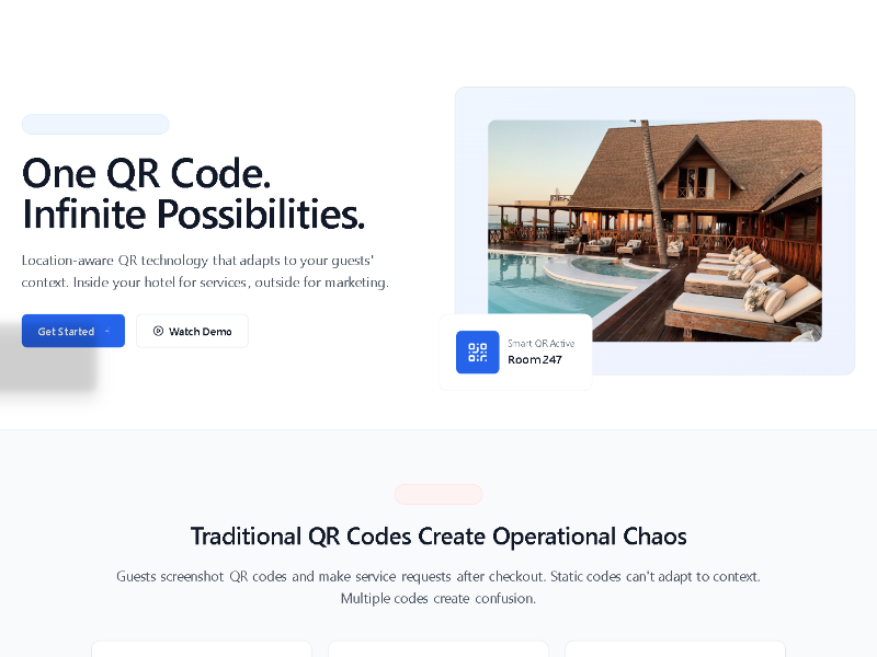 Preview for AeroTag Assist Landing Page Template
