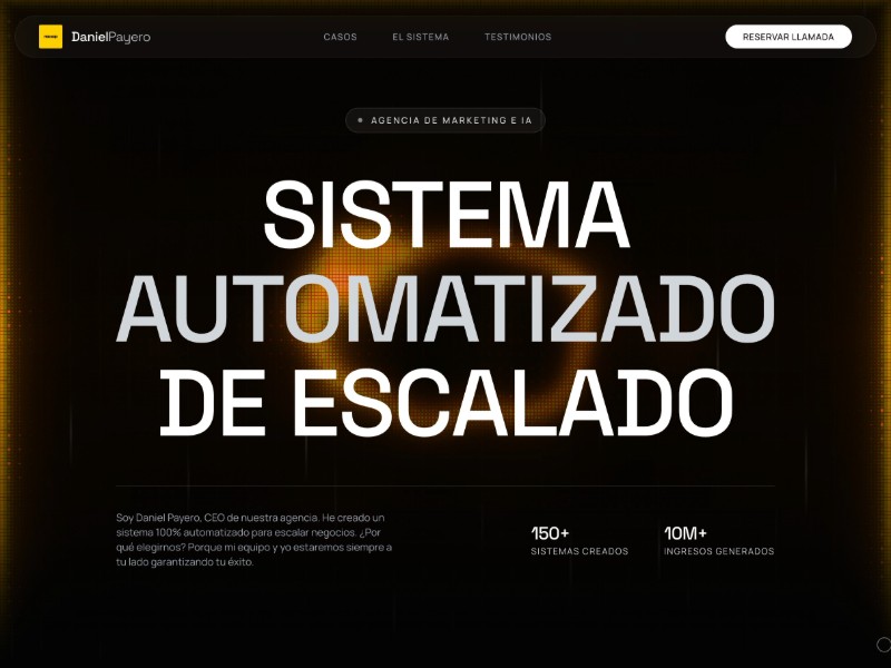Preview for Agencia de Marketing e IA Landing Page Template
