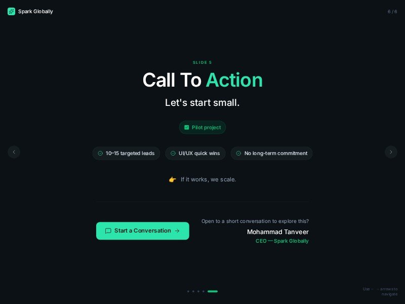 Preview for Agency CTA Slide Template