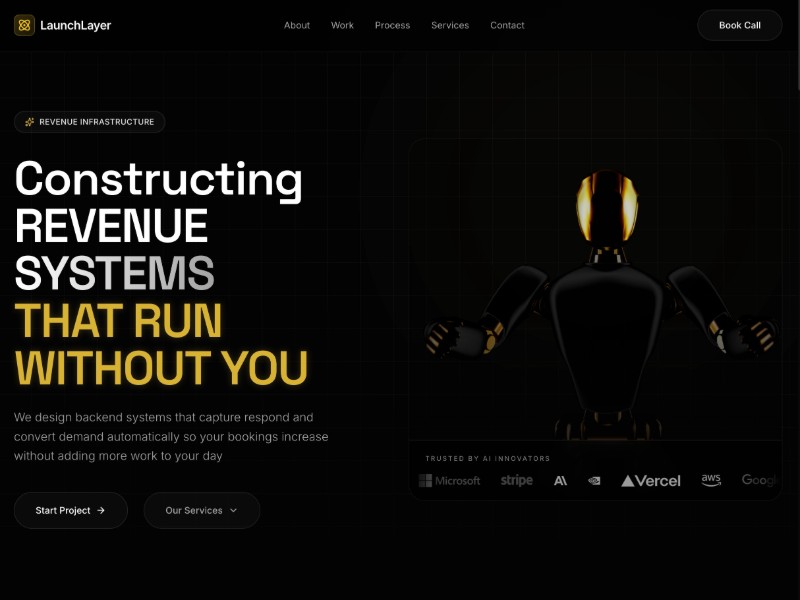 Preview for AI Agency Landing Page Template