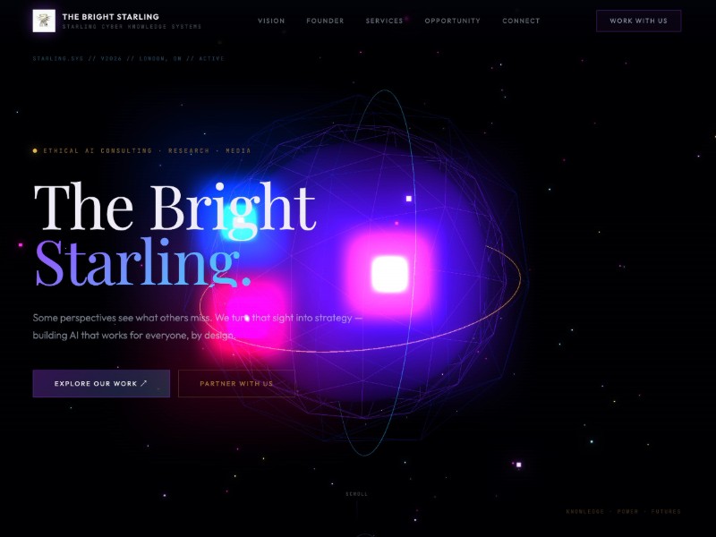 Preview for AI Ethics Consulting Landing Page Template