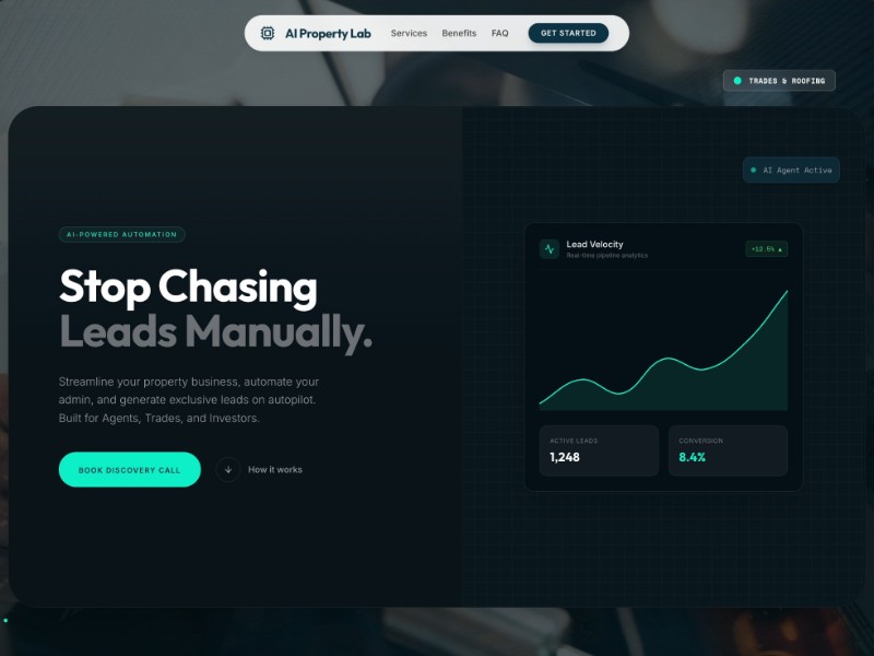 Preview for AI Property Lab - Homepage