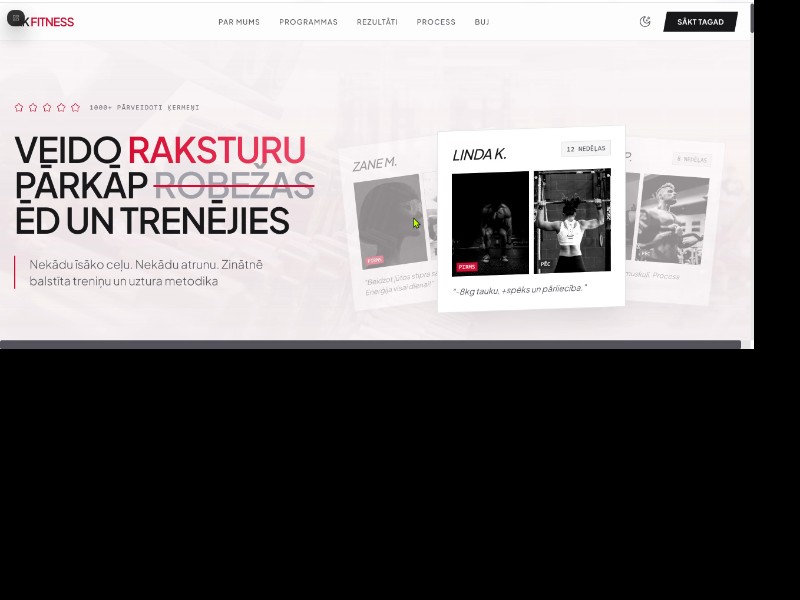 Preview for Home of AK Fitness Fitness Coaching