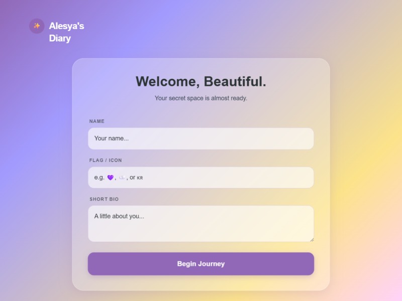 Preview for Alesya's Hekker Diary 